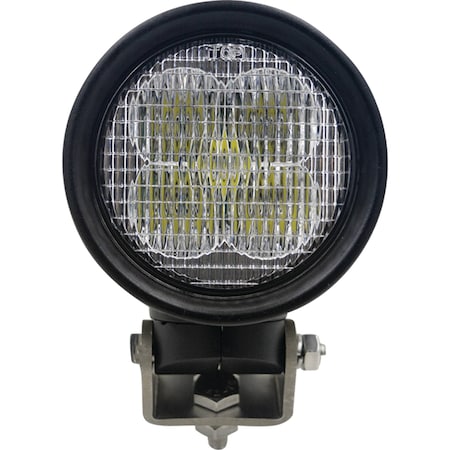 Tiger Lights 50W Round LED Work Light w/ Swivel Mount 12V, 4 Length, Off-Road Light; TL150